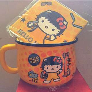 Kitty造型杯碗組
