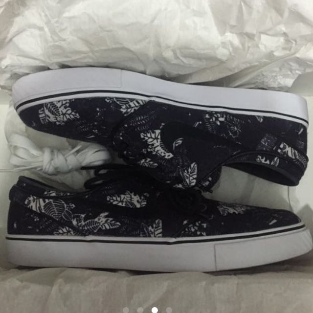 nike sb zoom stefan janoski black floral sail