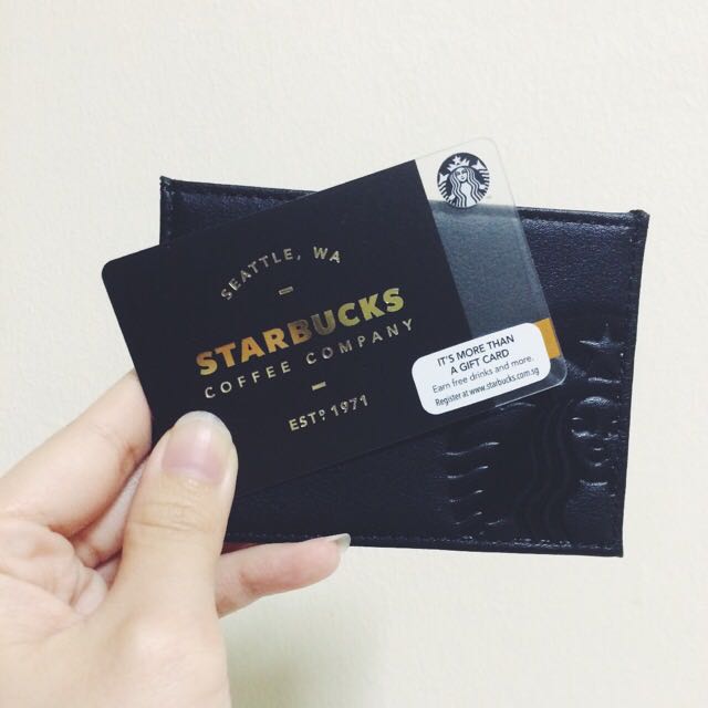 starbucks black card