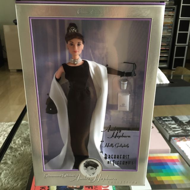 audrey hepburn breakfast at tiffany's barbie