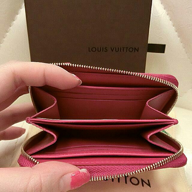 Louis Vuitton – Louis Vuitton Zippy Coin Purse Vernis Ikat Rose