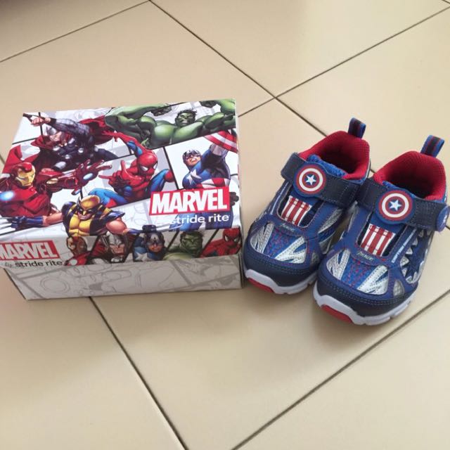 captain marvel kids shoes