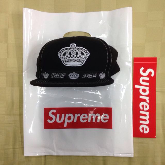 supreme crown hat
