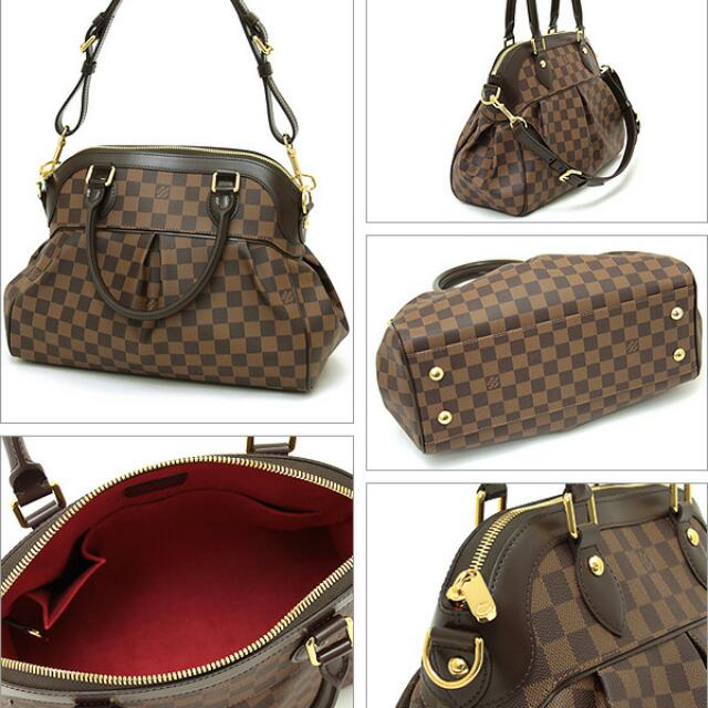 Authentic Louis Vuitton Damier Trevi PM 