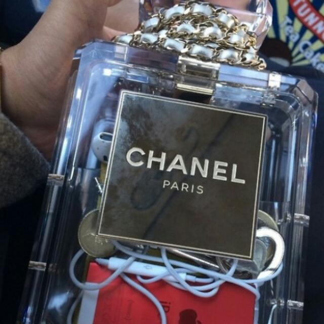 Brand New Chanel No.5 Perfume Bottle Bag Inspired Women s Fashion