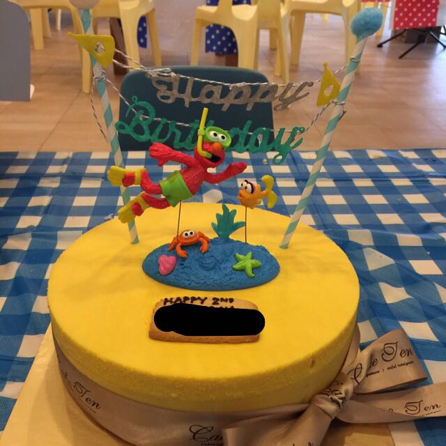 Elmo Cake Topper Babies Kids On Carousell