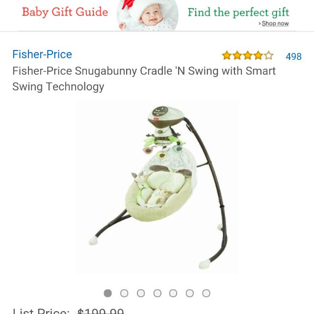 Fisher price baby swing birds clearance