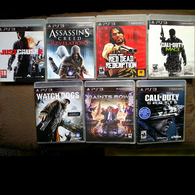 PS3 Games (Used) [Want to Sell], Hobbies & Toys, Toys & Games on Carousell