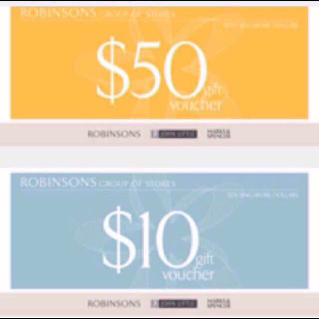 Robinsons Voucher 70 Everything Else On Carousell