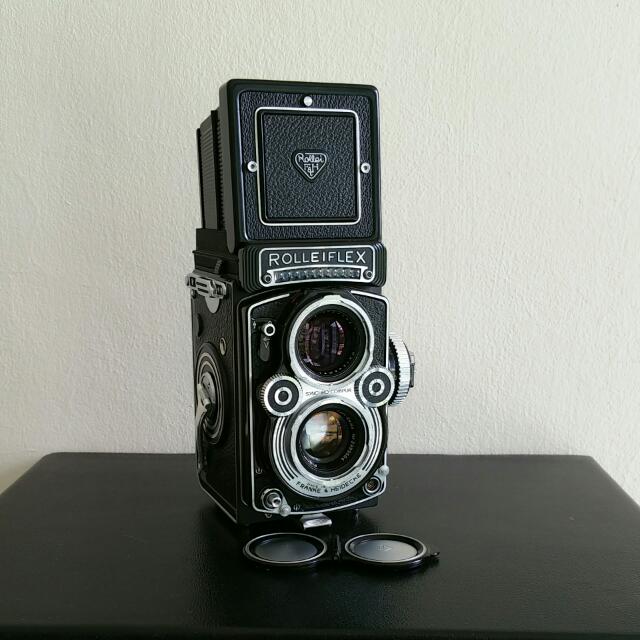 Rollei Rolleiflex 3.5F, Planar 75mm F3.5, 6e Cámara Réflex De Objetivos Gemelos Tlr