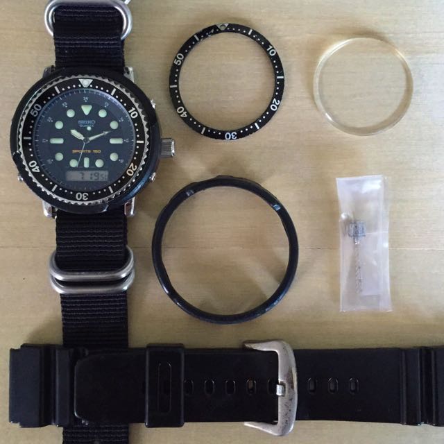 Vintage Seiko Sports Diver 150 Arnie H601-5480 Hybrid/Digital Watch,  Women's Fashion, Watches & Accessories, Watches on Carousell