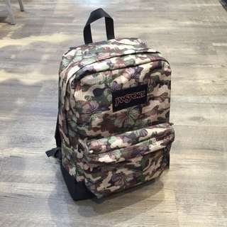 jansport 校園背包花迷彩 絕無假貨