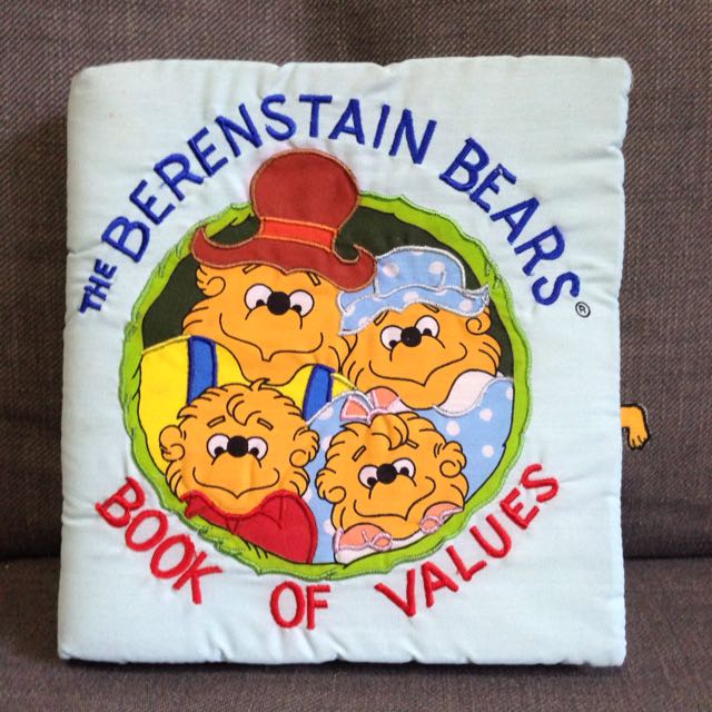 BN The Berenstain Bears Book Of Values Cloth Book