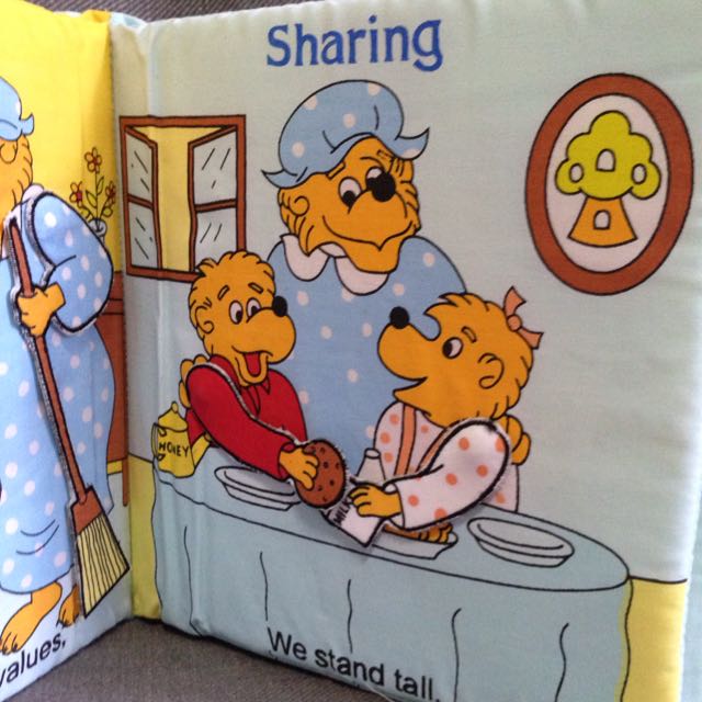 BN The Berenstain Bears Book Of Values Cloth Book
