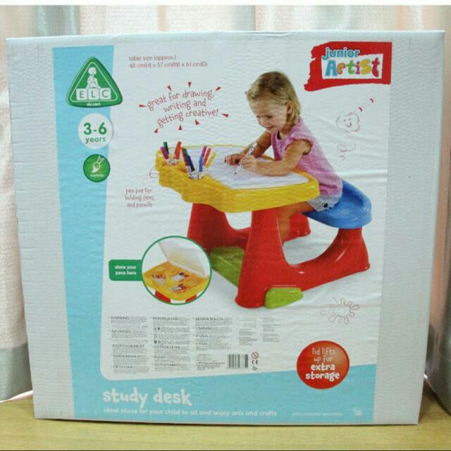 Bnib Elc Early Learning Centre Table Study Desk Babies Kids On Photo