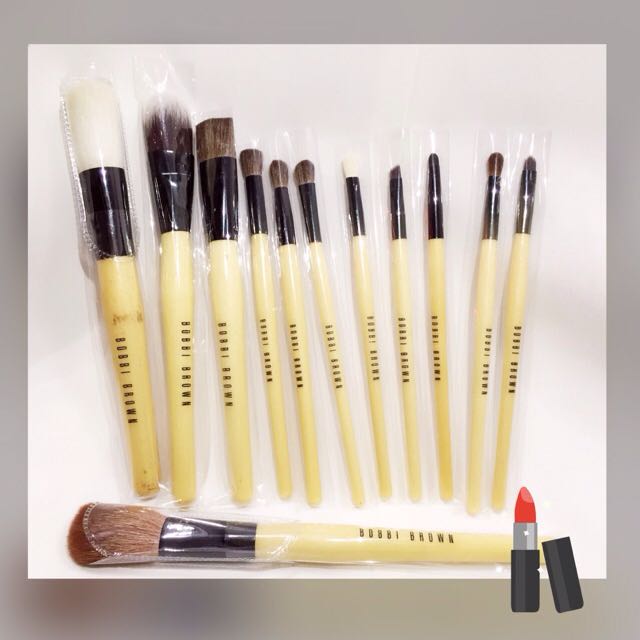*RESERVED* Bobbi Brown Luxury Makeup Brush Set, Beauty & Personal Care