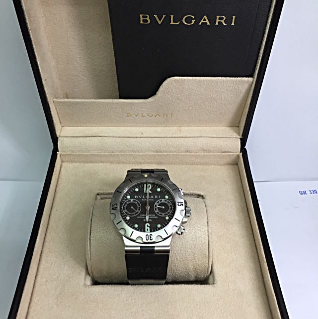 Bvlgari Diagono Scuba Chronometer Automatic Watch(W0357), Luxury ...