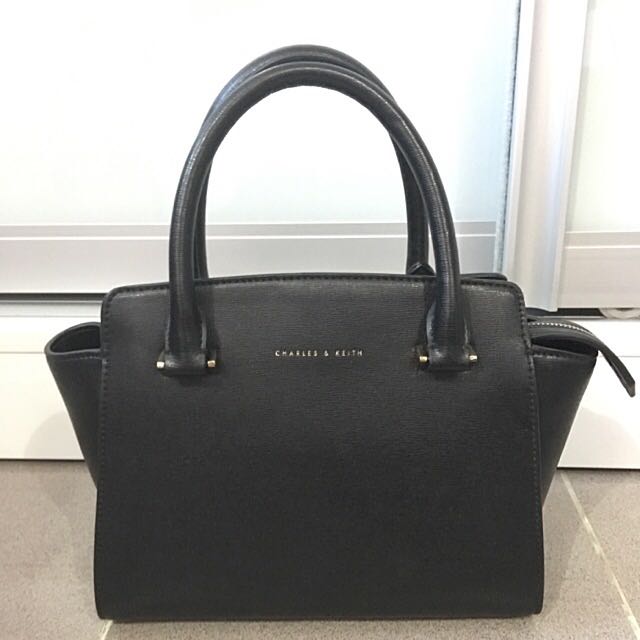 Charles Keith Small Tote Bag Sling Bag Luxury On Carousell