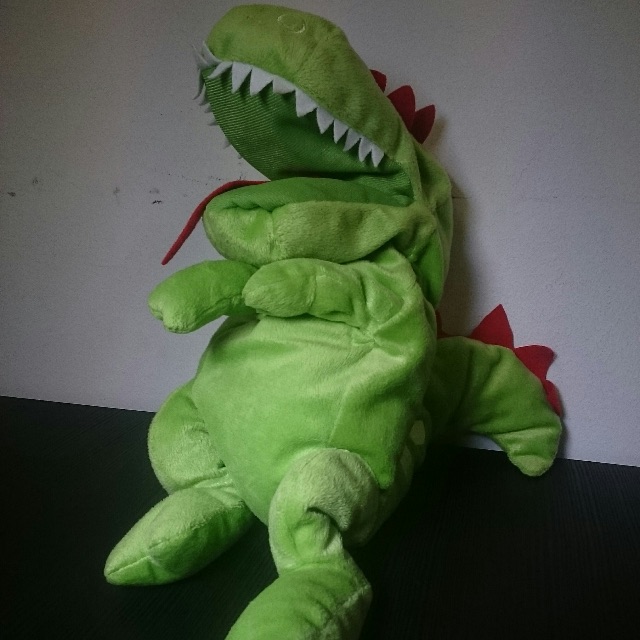 ikea dinosaur puppet