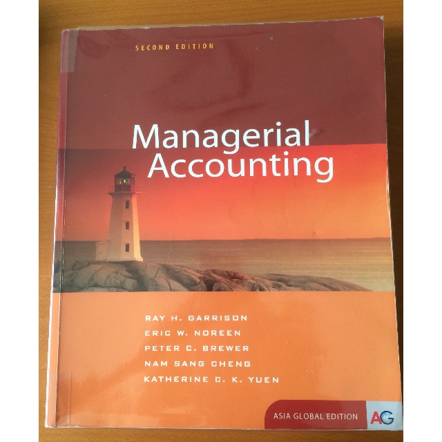 Managerial Accounting, Hobbies & Toys, Books & Magazines, Textbooks On ...