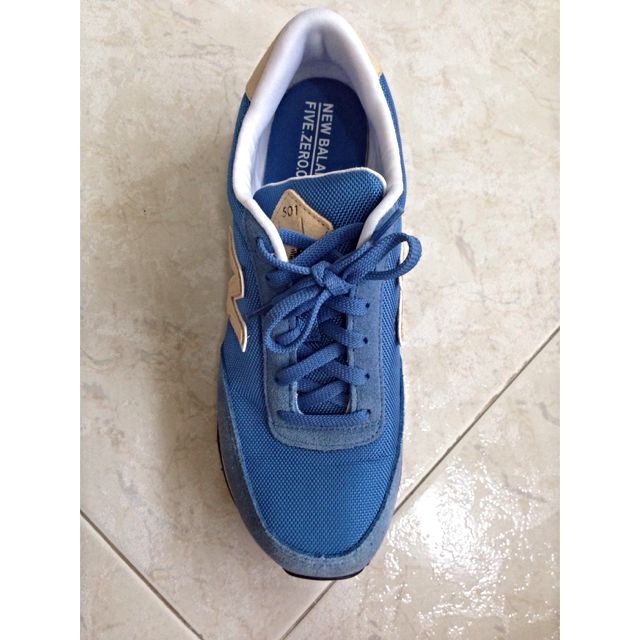 New Balance 501 Blue Beige
