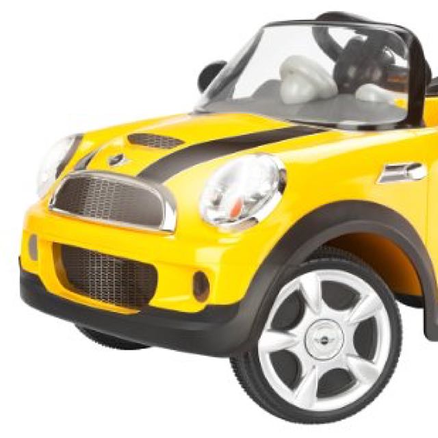 mini cooper electric toy car