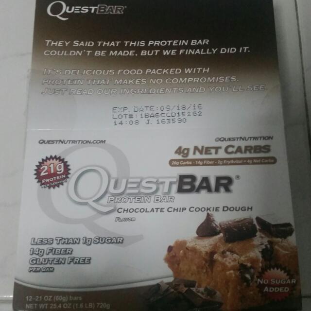 Quest Protein Bars x 09, Everything Else on Carousell