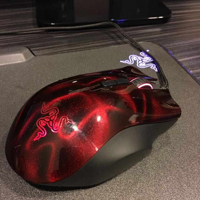 Razer Naga Wraith Red Edition, Computers & Tech, Parts & Accessories