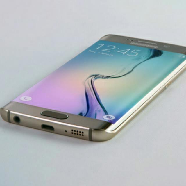 Samsung S6 Edge 128gb Gold Color With Original Cover For Sale Electronics On Carousell