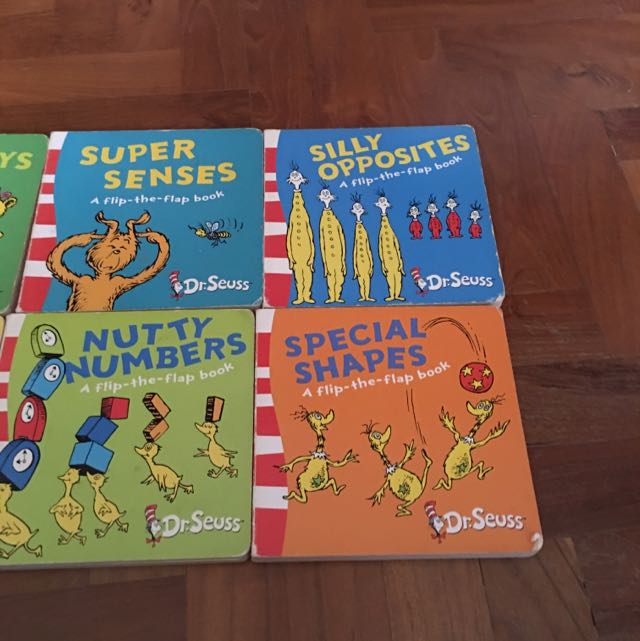 Dr Seuss Flip Flap Books (set Of 6), Hobbies & Toys, Books & Magazines