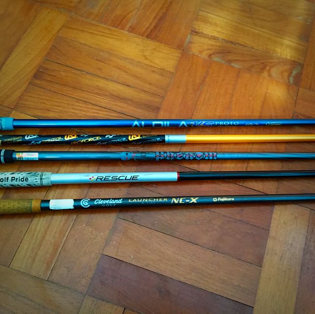Golf Shafts ( Used ), Sports Equipment, Sports & Games, Golf on Carousell