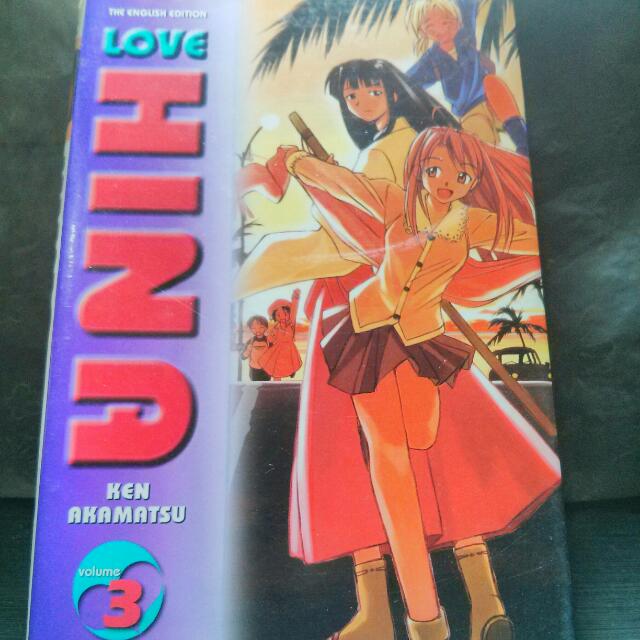 Love Hina Volume 3 Books Stationery Comics Manga On Carousell