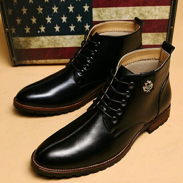 Mens ankle boots with new arrivals heels