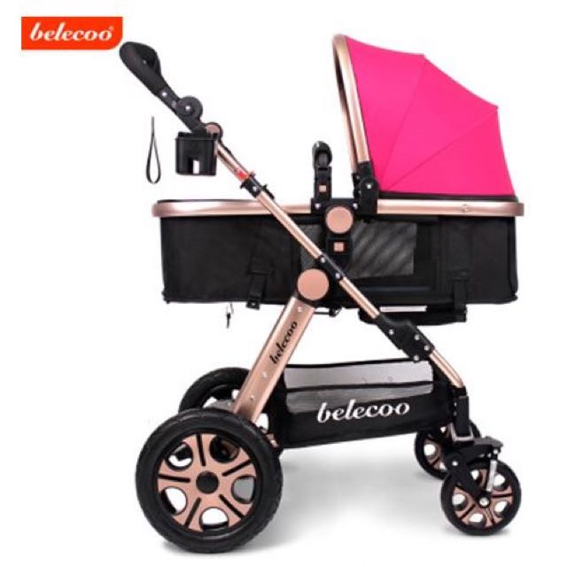 Belecoo new arrivals stroller pink