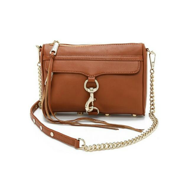 Preloved Rebecca Minkoff Mini Mac In Almond Luxury Bags