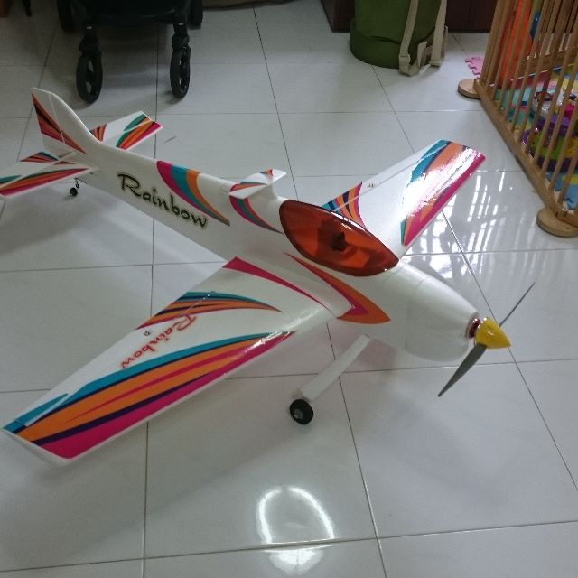 rainbow rc plane
