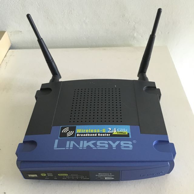 Used Linksys WirelessG 2.4Ghz Broadband Router, Computers & Tech
