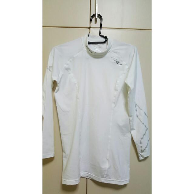White 2XU Compression Long Sleeve Top (Size M), Men's Fashion, Tops Sets, Top & Rash Guards on Carousell