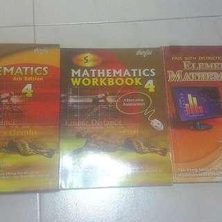 //* O LEVEL MATHEMATICS *// Sec 4 Maths Textbook + Sec 4 Workbook + Topical Revision Book