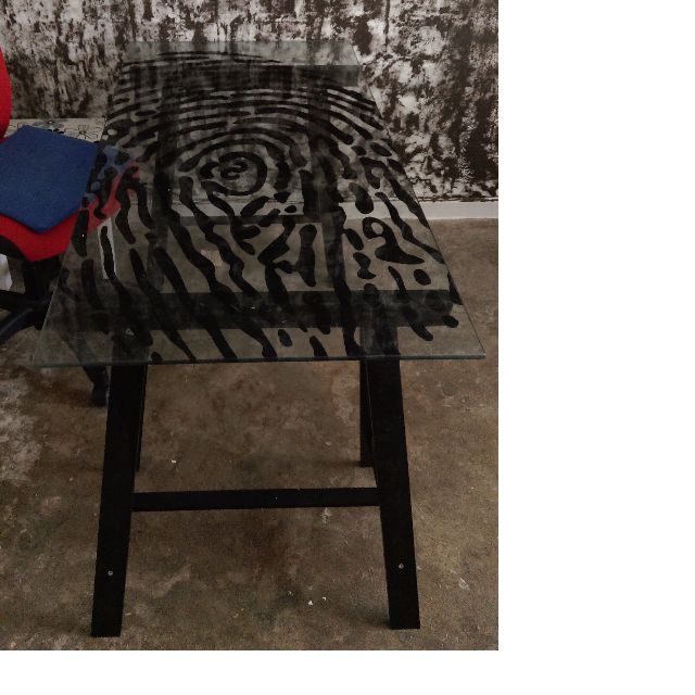 Fingerprint IKEA Table, Furniture & Home Living, Furniture, Tables