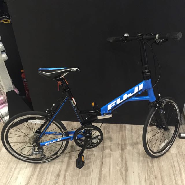 fuji origami folding bike
