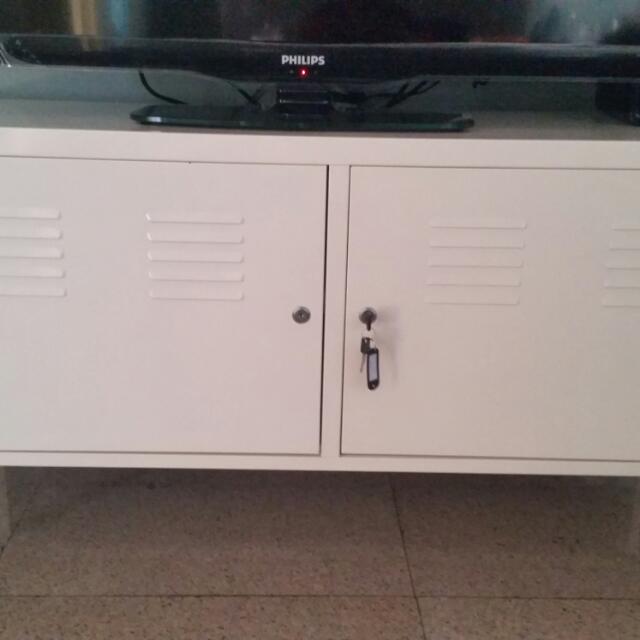 Ikea metal TV Furniture & Home Living, Furniture, Shelves