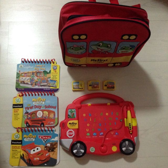 my first leappad school bus