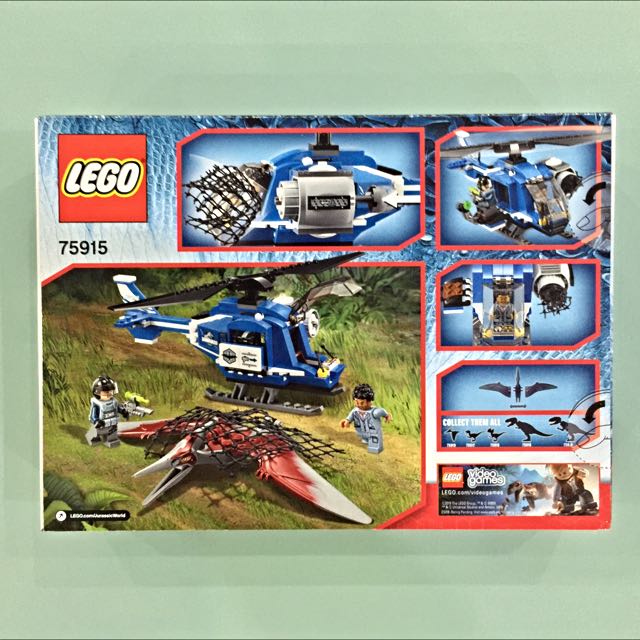 Lego 75915 Jurassic World Pteranodon Capture Hobbies And Toys Toys And Games On Carousell 