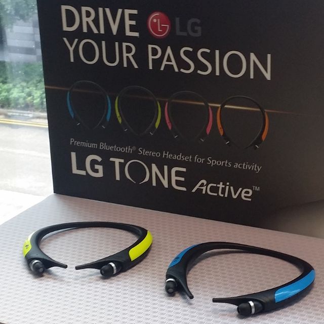 LG TONE Active HBS850 (New) Sports Bluetooth earphones, Health