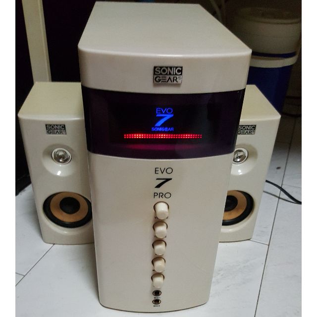 Sonic Gear Evo 7 Pro 2 1 Speakers Electronics On Carousell