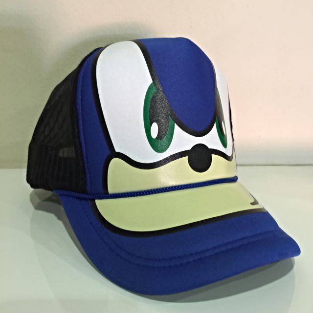 Sonic Hat, Men's Fashion, Watches & Accessories, Caps & Hats on Carousell