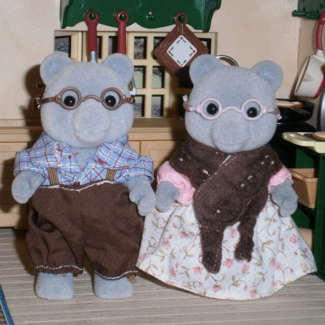 sylvanian families grandparents