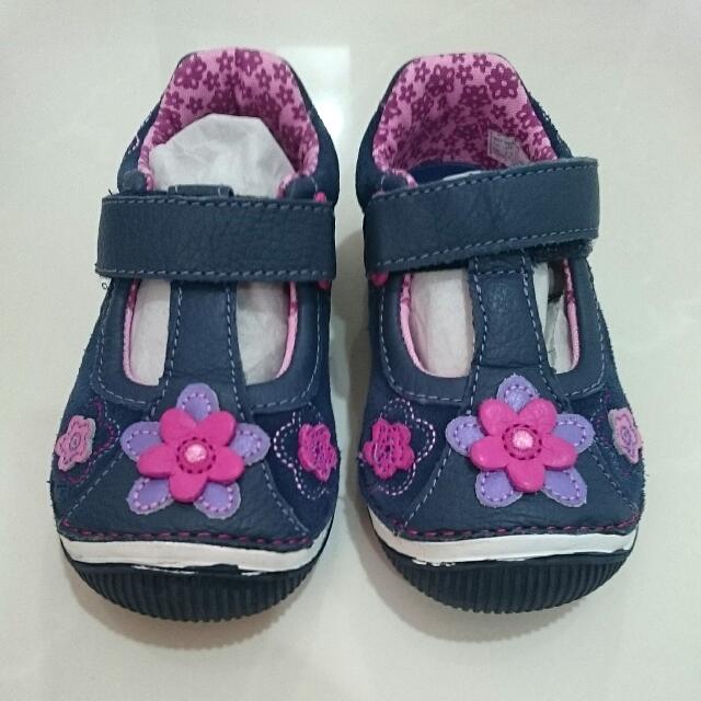 Authentic Navy Blue Stride Rite Girl Shoes Babies Kids Babies