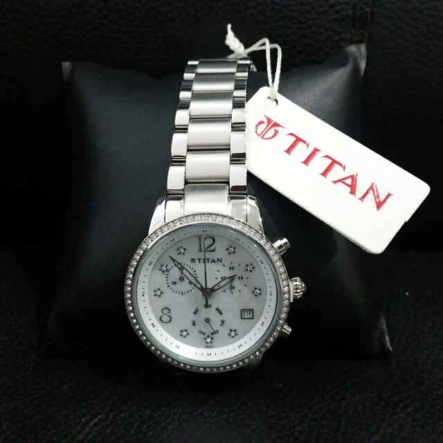 Titan diamond watch Clearance